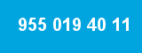 955 019 40 11